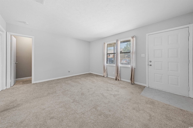 755 Burcale Rd Unit E-3, Myrtle Beach, SC 29579 - carpeted foyer with baseboards and a textured ceiling
