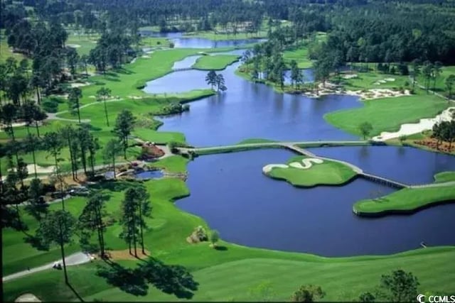 755 Burcale Rd Unit E-3, Myrtle Beach, SC 29579 - view of home's community with view of golf course, a water view, and a view of trees