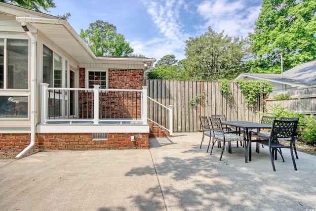 900 47th Ave N, Myrtle Beach, SC 29577 - view of patio / terrace featuring outdoor dining space