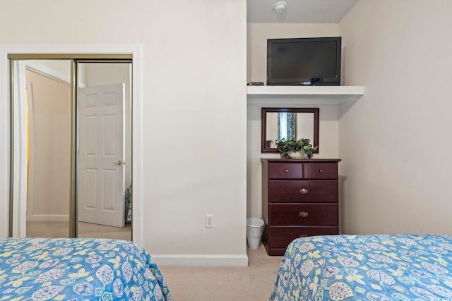 5750 Oyster Catcher Dr Unit 822, North Myrtle Beach, SC 29582 - bedroom featuring carpet and a closet