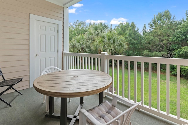 5750 Oyster Catcher Dr Unit 822, North Myrtle Beach, SC 29582 - view of balcony