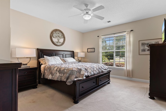 4826 Keel Ct, Myrtle Beach, SC 29579 - bedroom with light colored carpet and ceiling fan