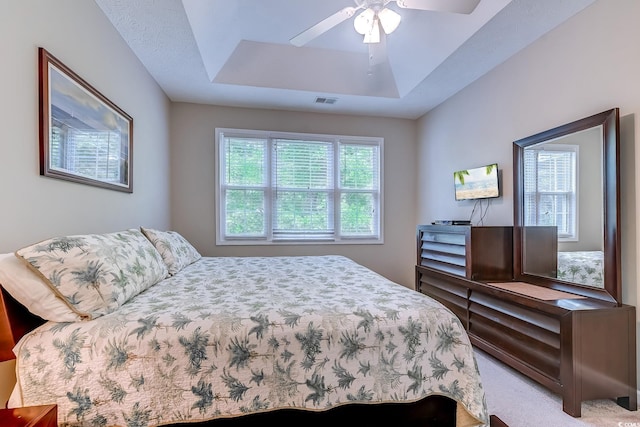 601 N Hillside Dr Unit 4434, North Myrtle Beach, SC 29582 - carpeted bedroom with a raised ceiling
