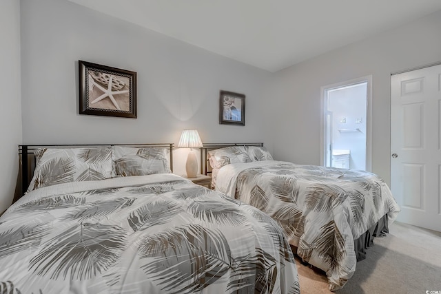 601 N Hillside Dr Unit 4434, North Myrtle Beach, SC 29582 - bedroom featuring carpet and ensuite bathroom
