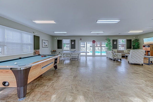 601 N Hillside Dr Unit 4434, North Myrtle Beach, SC 29582 - recreation room with pool table