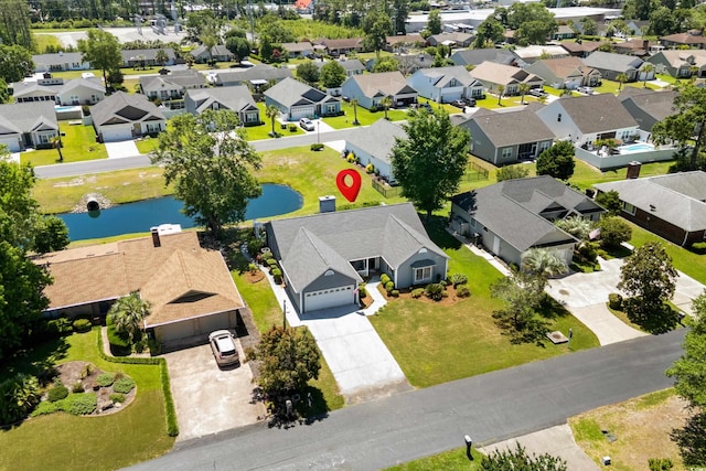 578 Circle Dr, Myrtle Beach, SC 29575 - aerial view of residential area featuring a nearby body of water