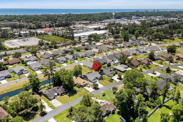 578 Circle Dr, Myrtle Beach, SC 29575 - aerial perspective of suburban area with a large body of water