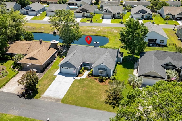 578 Circle Dr, Myrtle Beach, SC 29575 - aerial view of residential area with a large body of water