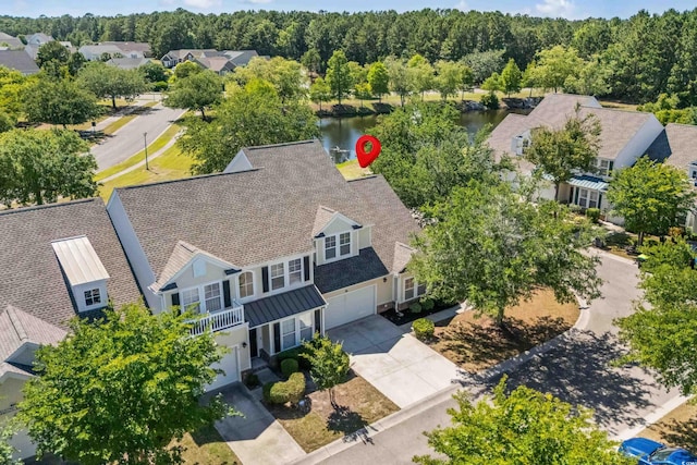 205 Threshing Way Unit 1052, Myrtle Beach, SC 29579 - drone / aerial view of a large body of water