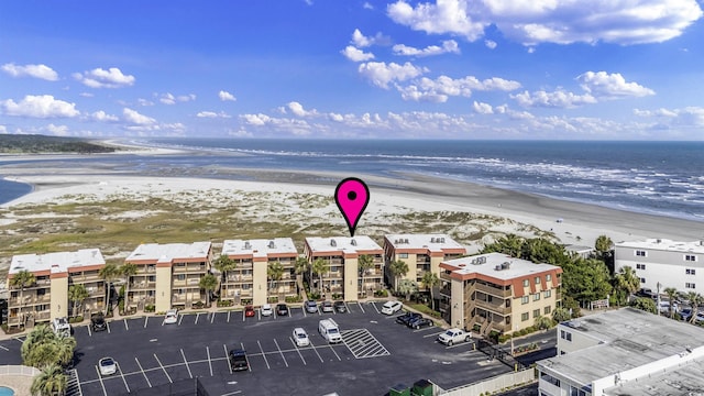 6309 N Ocean Blvd Unit 14E, North Myrtle Beach, SC 29582 - bird's eye view of expansive coastline and apartment complex / building