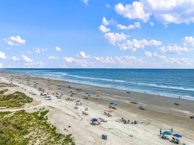 6309 N Ocean Blvd Unit 14E, North Myrtle Beach, SC 29582 - water view with local beach