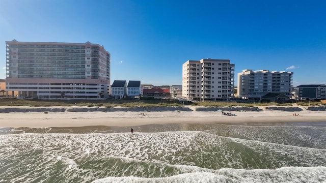 1221 Tidewater Dr Unit 2112, North Myrtle Beach, SC 29582 - view of property featuring view of water and beach