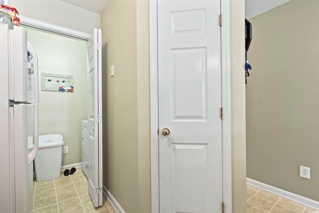 3676 Clay Pond Village Ln Unit 4, Myrtle Beach, SC 29579 - bathroom with tile patterned floors and baseboards