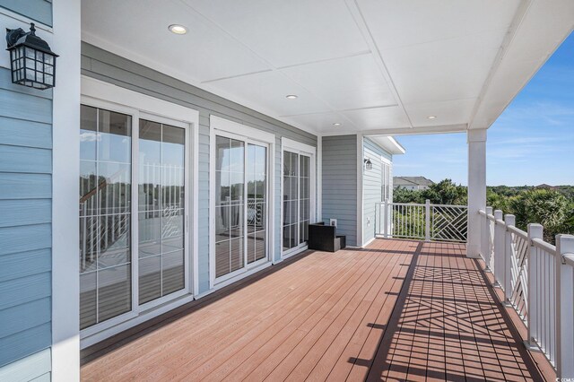 139 Pioneer Loop, Georgetown, SC 29440 - view of wooden deck