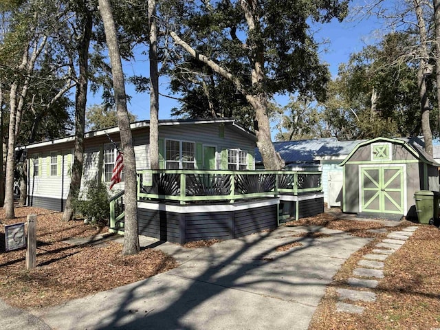 6001-Z67 S Kings Hwy, Myrtle Beach, SC 29575 - view of front of home with a deck