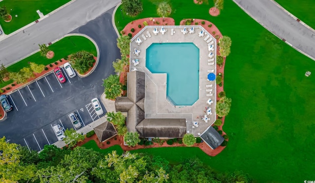 152 Rose Water Loop, Myrtle Beach, SC 29588 - bird's eye view of a pool area