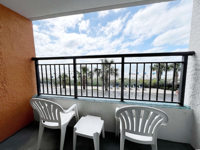 1501 S Ocean Blvd Unit 239, Myrtle Beach, SC 29577 - balcony featuring a water view