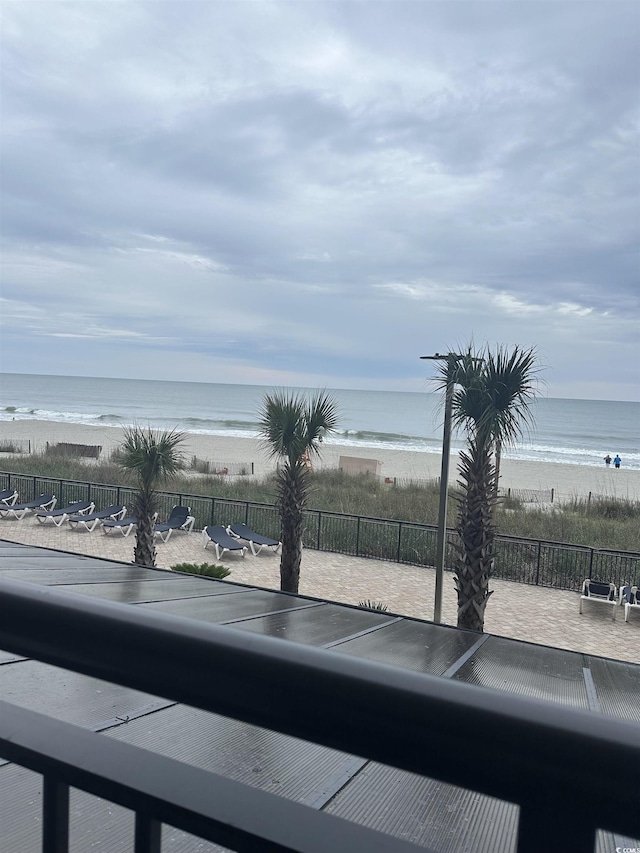 1501 S Ocean Blvd Unit 239, Myrtle Beach, SC 29577 - water view featuring nearby beach