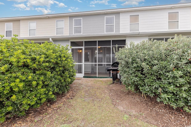 310 Kiskadee Loop Unit D, Conway, SC 29526 - back of house with a sunroom