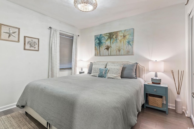 920 N Waccamaw Dr Unit 2102, Murrells Inlet, SC 29576 - bedroom featuring wood finished floors and baseboards