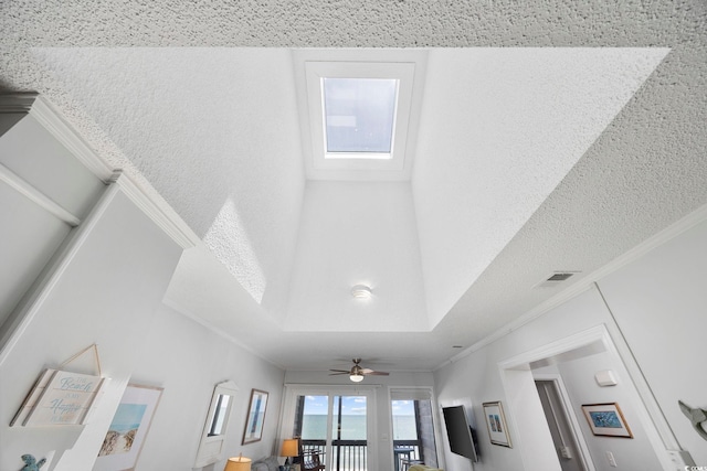 208 Ocean Blvd N Unit 324, North Myrtle Beach, SC 29582 - detailed view of crown molding and ceiling fan
