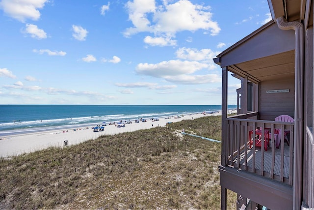 208 Ocean Blvd N Unit 324, North Myrtle Beach, SC 29582 - water view featuring nearby beach