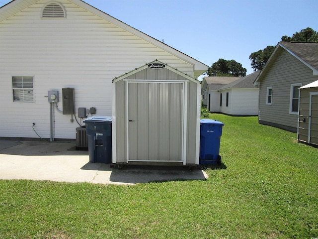 811 Rogers Rd, Myrtle Beach, SC 29577 - view of shed with central AC unit