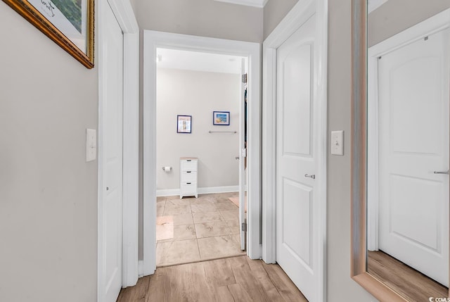 232 Je Edward Dr Unit 19, Myrtle Beach, SC 29588 - corridor with baseboards