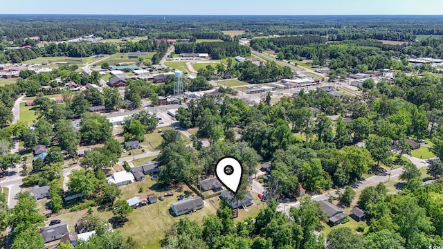 204 Elm St, Johnsonville, SC 29555 - bird's eye view of a heavily wooded area