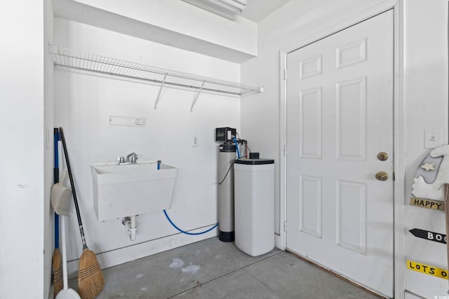 4012 Grousewood Dr, Myrtle Beach, SC 29588 - laundry area with a sink