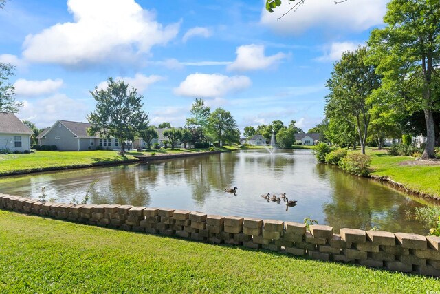 4012 Grousewood Dr, Myrtle Beach, SC 29588 - water view with nearby suburban area