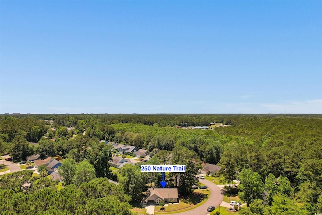 250 Nature Trl, Little River, SC 29566 - bird's eye view of a heavily wooded area