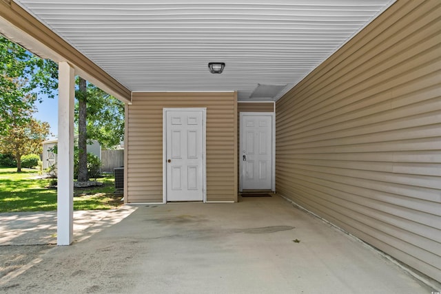 250 Nature Trl, Little River, SC 29566 - view of exterior entry featuring a patio