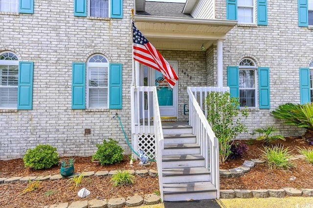 1437 Baldwin Ct Unit 1437, Little River, SC 29566 - property entrance with brick siding