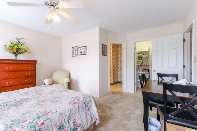 1437 Baldwin Ct Unit 1437, Little River, SC 29566 - bedroom featuring light carpet and ceiling fan