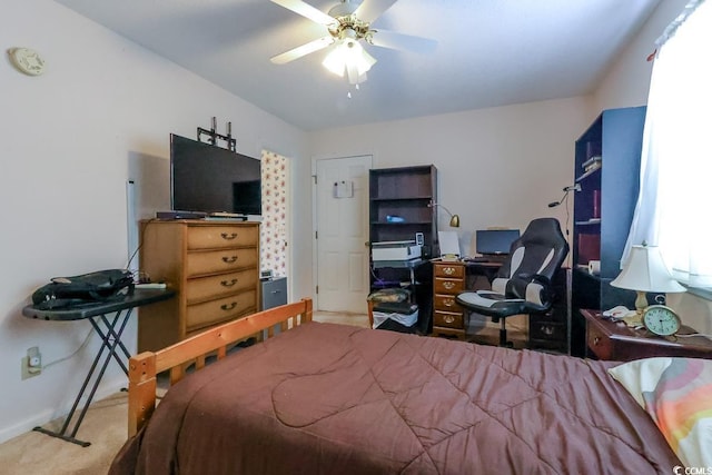 1437 Baldwin Ct Unit 1437, Little River, SC 29566 - carpeted bedroom featuring a desk and ceiling fan