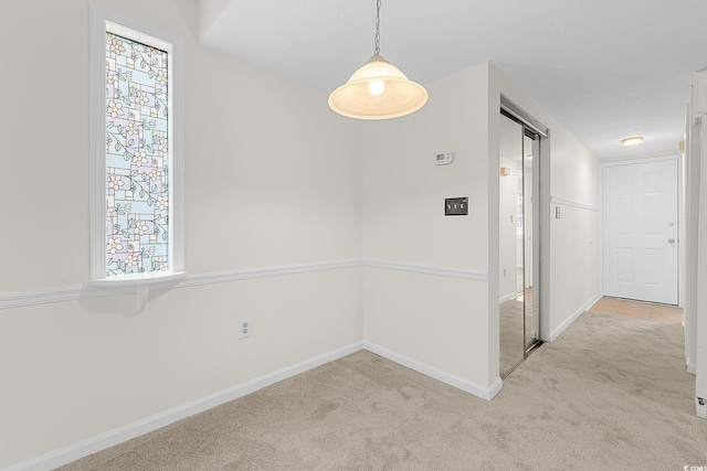 600 Deer Creek Rd Unit D, Surfside Beach, SC 29575 - unfurnished dining area featuring carpet flooring, healthy amount of natural light, and baseboards