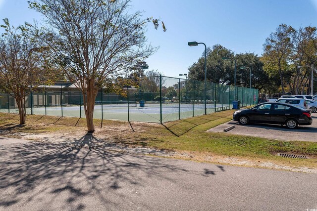 600 Deer Creek Rd Unit D, Surfside Beach, SC 29575 - view of tennis court