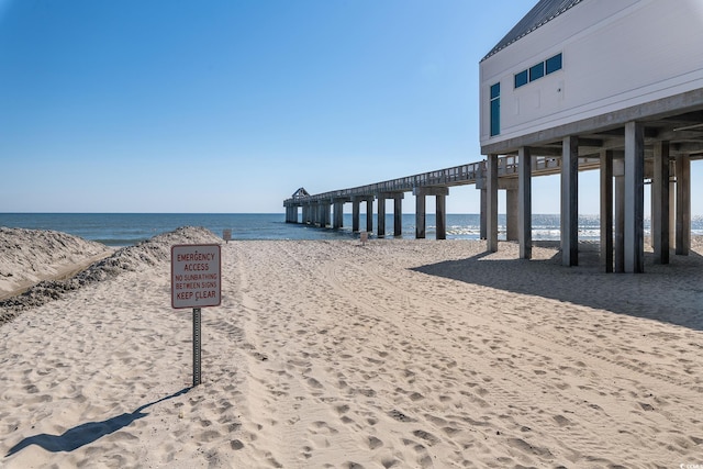 600 Deer Creek Rd Unit D, Surfside Beach, SC 29575 - water view featuring nearby beach