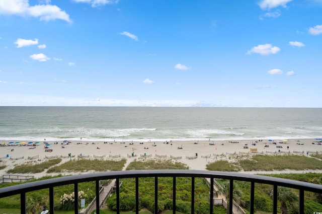 2500 N Ocean Blvd Unit 601, Myrtle Beach, SC 29577 - water view featuring local beach