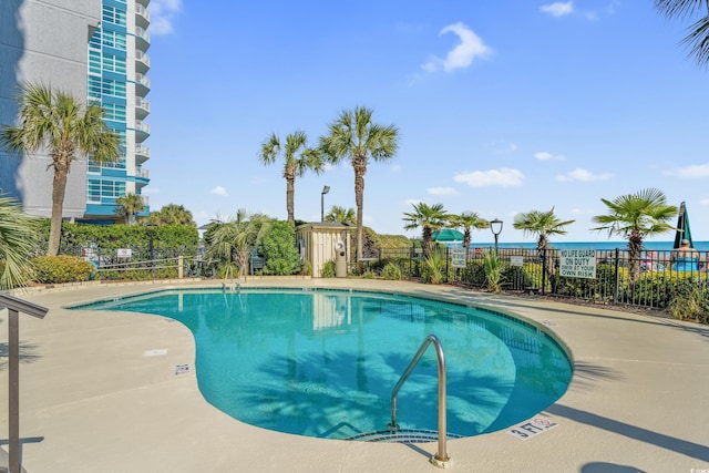 2500 N Ocean Blvd Unit 601, Myrtle Beach, SC 29577 - view of community pool