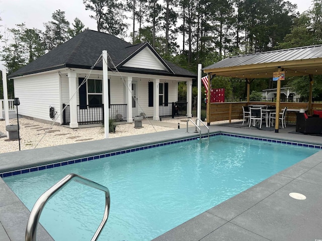 2529 Suzanne Dr, Conway, SC 29526 - outdoor pool featuring a patio area