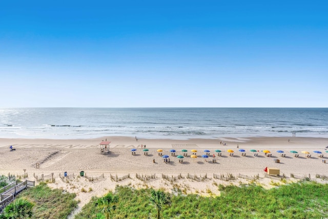 7100 N Ocean Blvd N Unit 601, Myrtle Beach, SC 29572 - water view with nearby beach