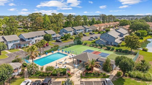 775 Plantation Dr Unit 28, Little River, SC 29566 - aerial perspective of suburban area with a pool area