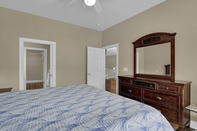 8855 Radcliff Dr NW Unit 53C, Calabash, NC 28467 - bedroom with ceiling fan
