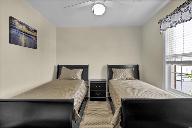 8855 Radcliff Dr NW Unit 53C, Calabash, NC 28467 - bedroom featuring a ceiling fan