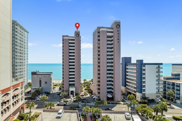 2500 N Ocean Blvd Unit 102, Myrtle Beach, SC 29577 - city view with a nearby body of water