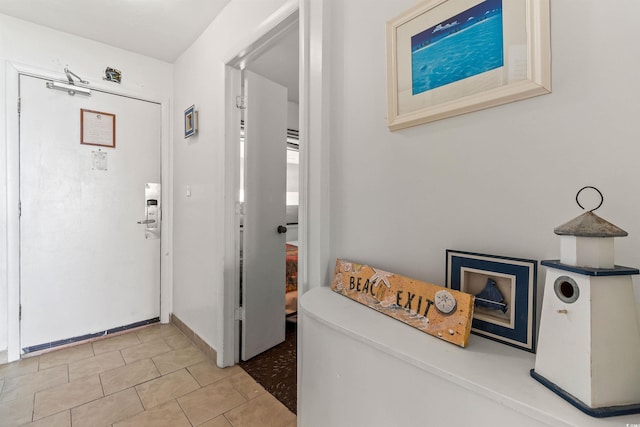 2500 N Ocean Blvd Unit 102, Myrtle Beach, SC 29577 - hallway with tile patterned flooring