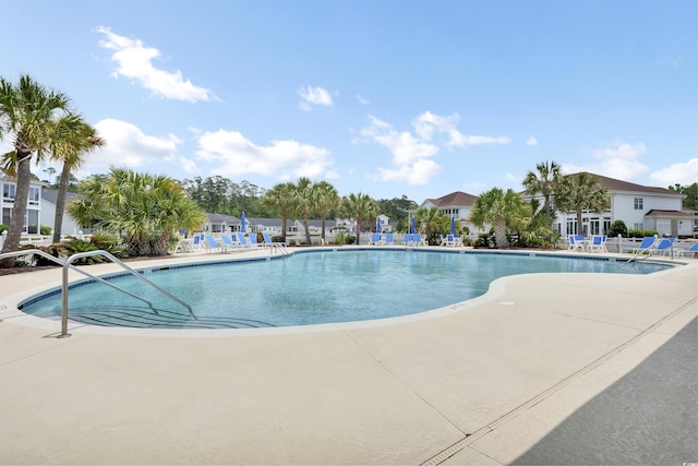 8855 Radcliff Dr NW Unit 53D, Calabash, NC 28467 - community pool with a patio