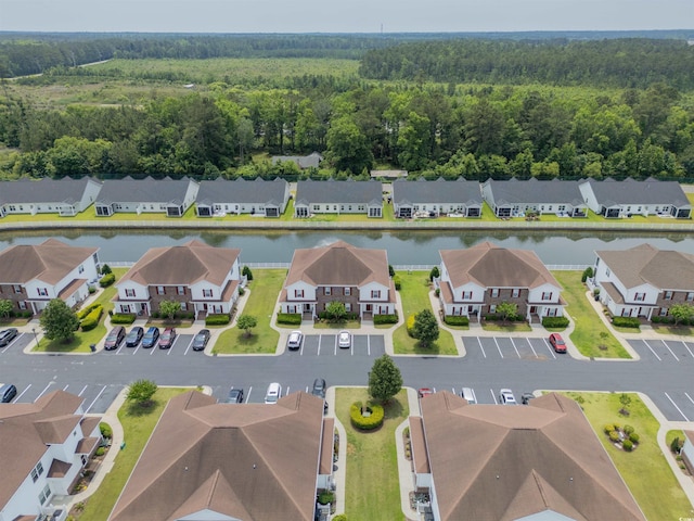 8855 Radcliff Dr NW Unit 53D, Calabash, NC 28467 - aerial view of residential area featuring a nearby body of water